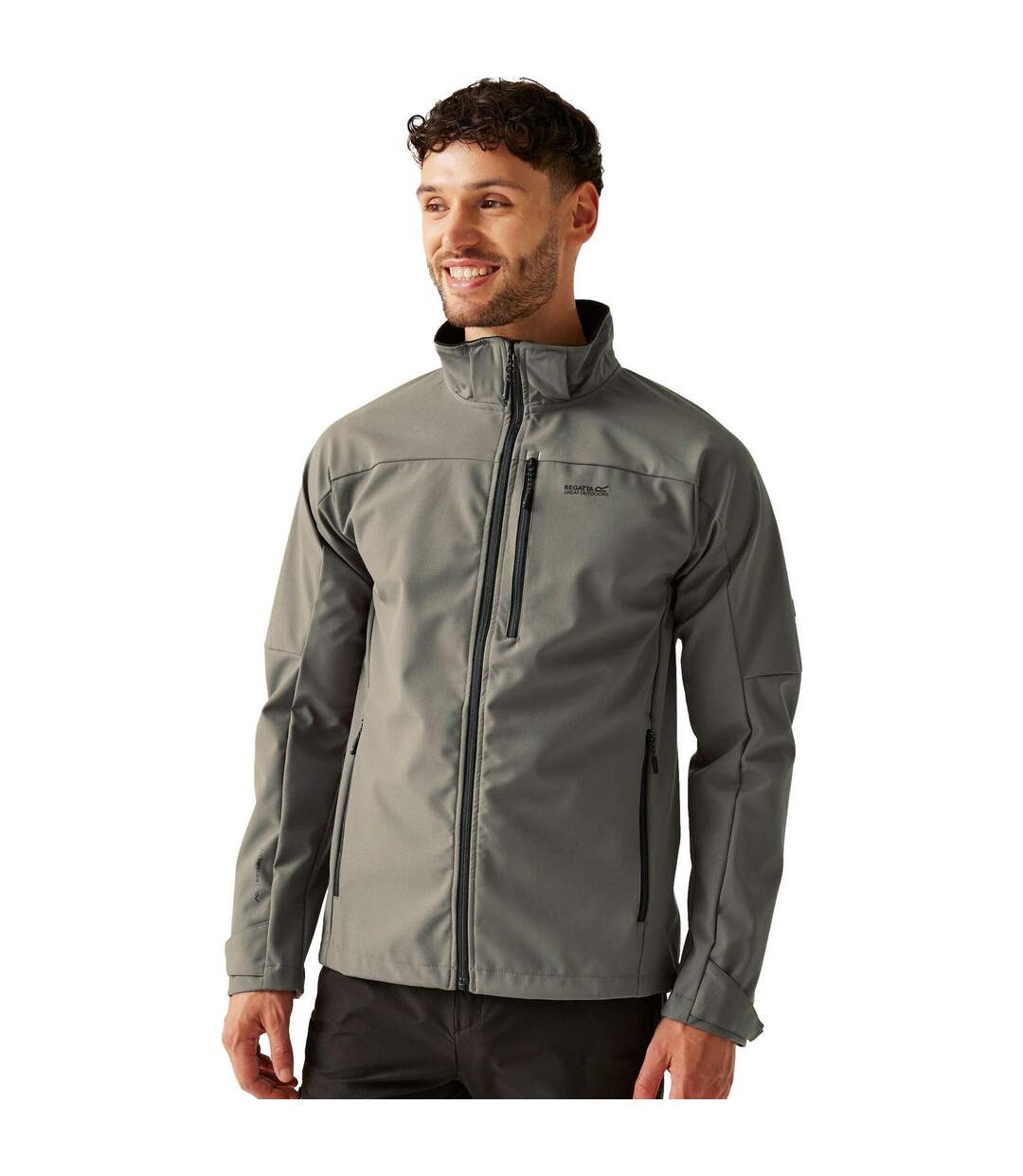 Veste Softshell Arana Homme Marron Noir Regatta-2