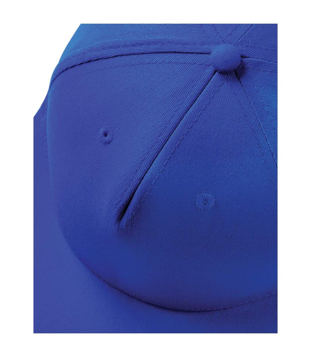Casquette Ajustable Rapper Bleu Roi Vif Beechfield-1
