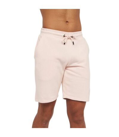 Mens barreca sweat shorts light pink Born Rich