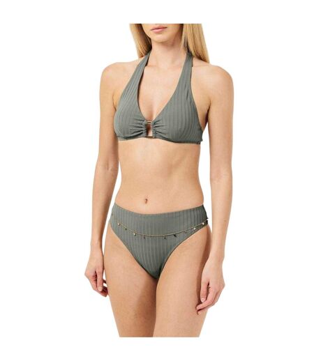 Haut De Maillot De Bain Motif/style Triangle Femme Vert Chelsea Peers