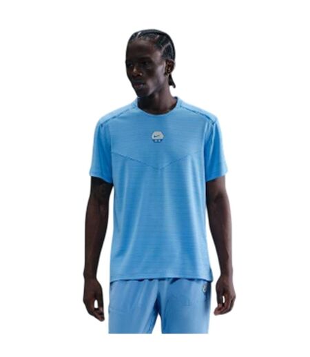 Mens City Side Running T-shirt University Blue Nike