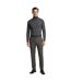 Mens Plaid Straight Trousers Grey Ted Baker-1