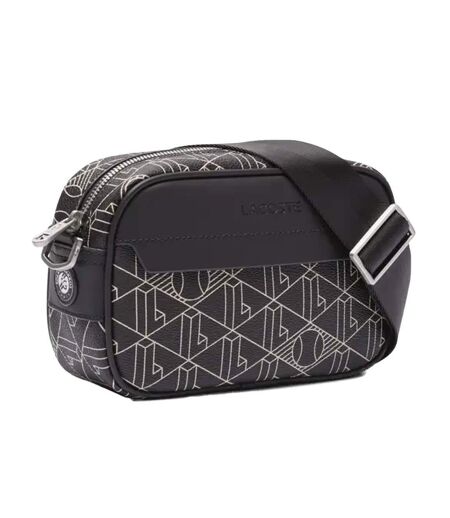Sacoche noir homme lacoste the blend