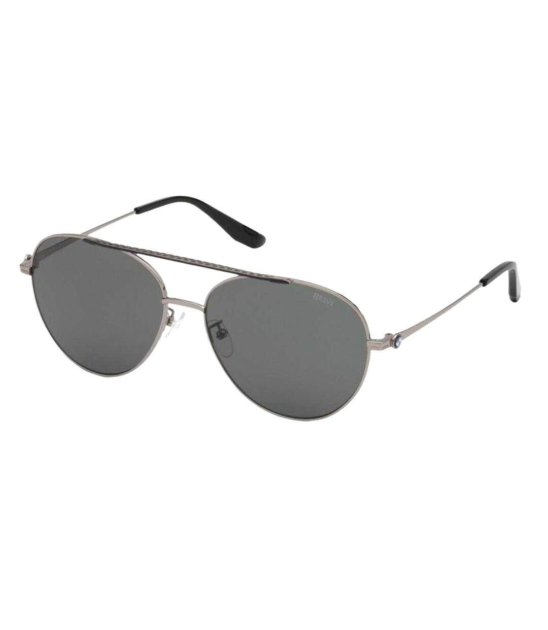 Lunettes De Soleil Motif/style Fumé Et Polarisé Homme Taille Unique Ruthénium BMW-1