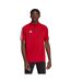 Polo Tiro Homme Rouge Adidas-1