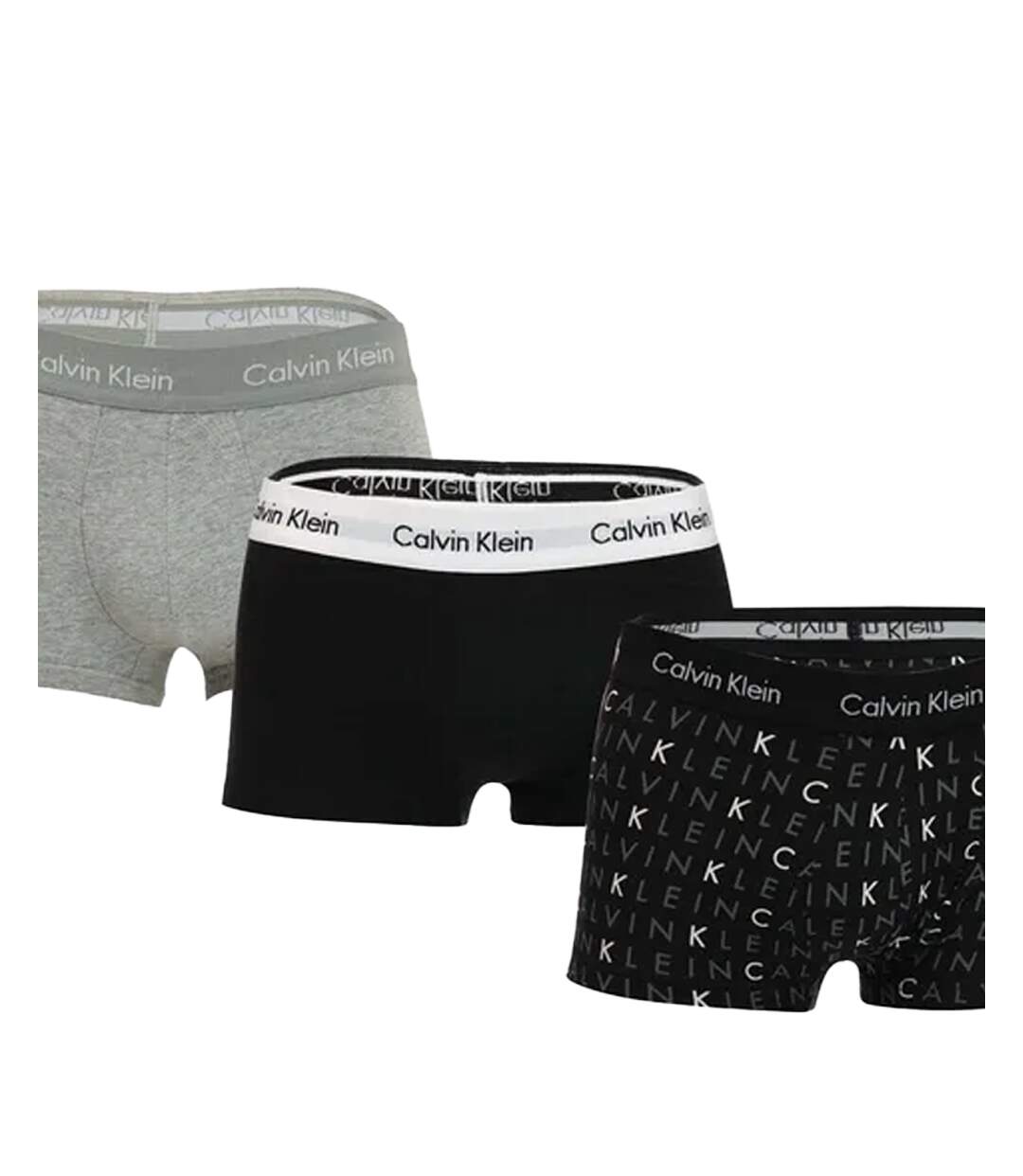 Boxers homme noir / gris Calvin Klein-3