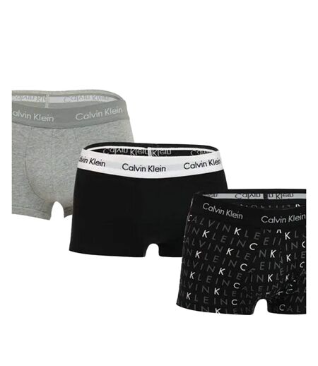 Boxers homme noir / gris Calvin Klein