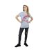 Disney Princess - T-shirt CINDERELLA NO MIDNIGHT - Femme (Gris chiné) - UTBI48943