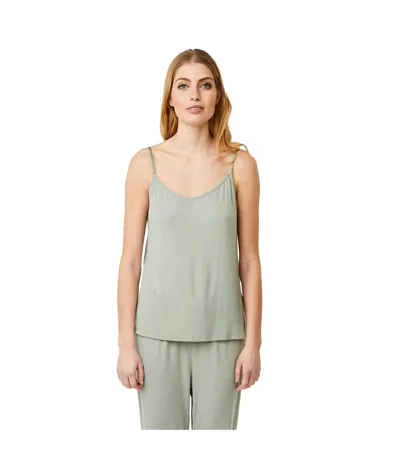 Womens/ladies Sonja Cami Top Iceberg Green CCDK Copenhagen