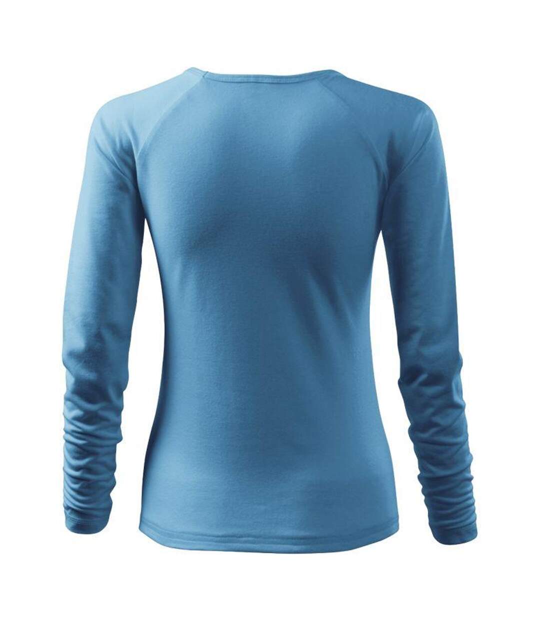 T-shirt Manches Longues Elegance Femme Bleu Clair Malfini-2