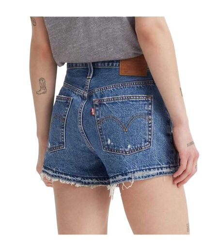 Short Style Déchirée Original Femme Bleu Levis