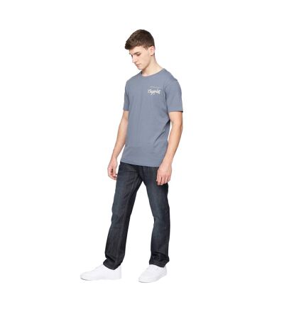 Jean New Techno Homme Bleu Foncé Délavé Crosshatch