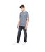 Jean New Techno Homme Bleu Foncé Délavé Crosshatch-1