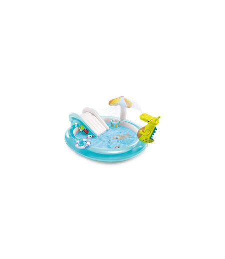 Aire de Jeux Gonflable Alligator 203cm Multicolore