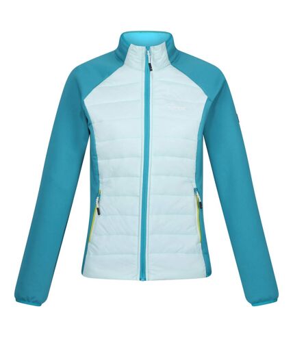 Veste hybride clumber femme turquoise délavé / bleu tahoe Regatta