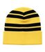 Bonnet Motif/style Poufsouffle Adulte Jaune Harry Potter-2
