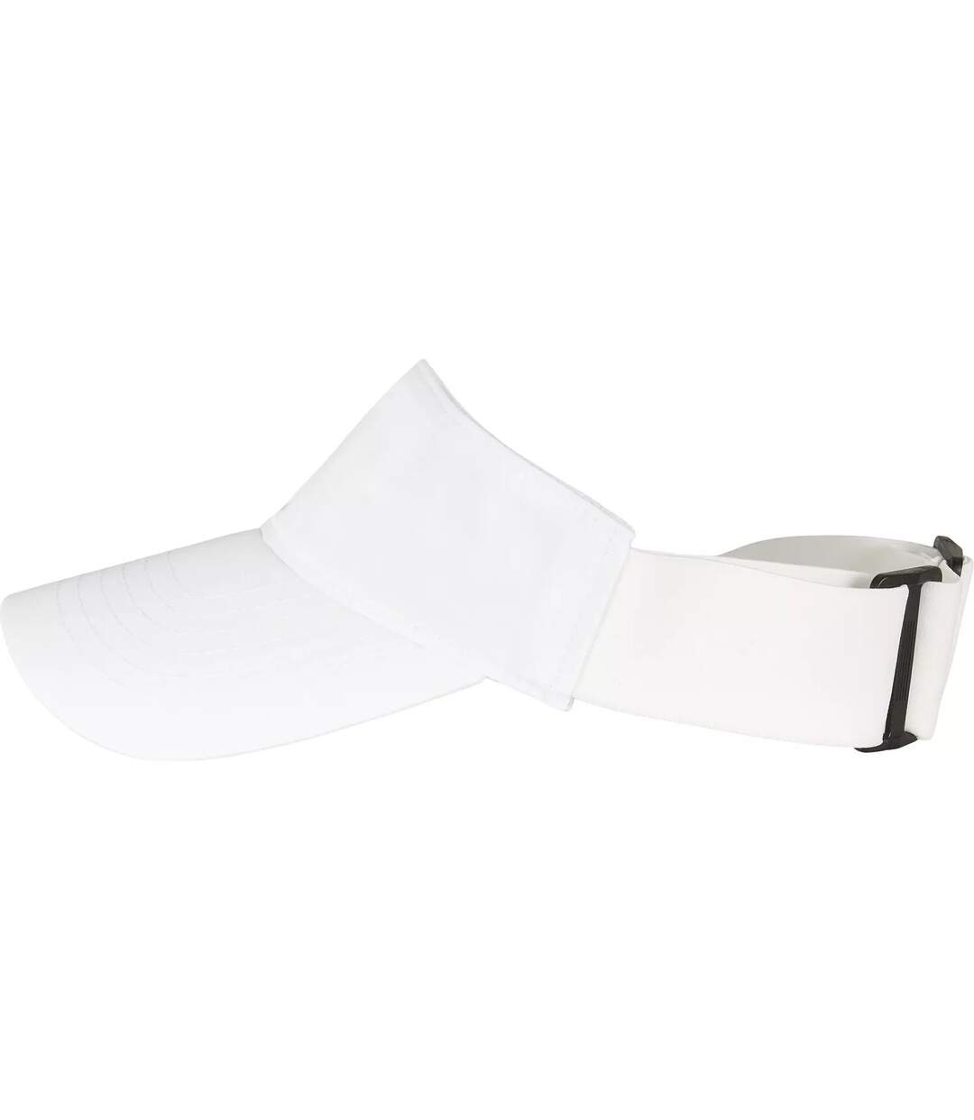 Performance Embroidered Visor Cap White Flexfit-4