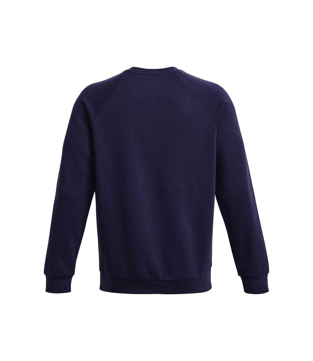 Unisex adult rival fleece crew neck sweatshirt midnight navy Under Armour-2