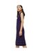 Robe Mi-longue Devoka Femme Violet Boss-4