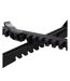Logo Plastic Ice Skate Guards One Size Black SMJ Sport-3