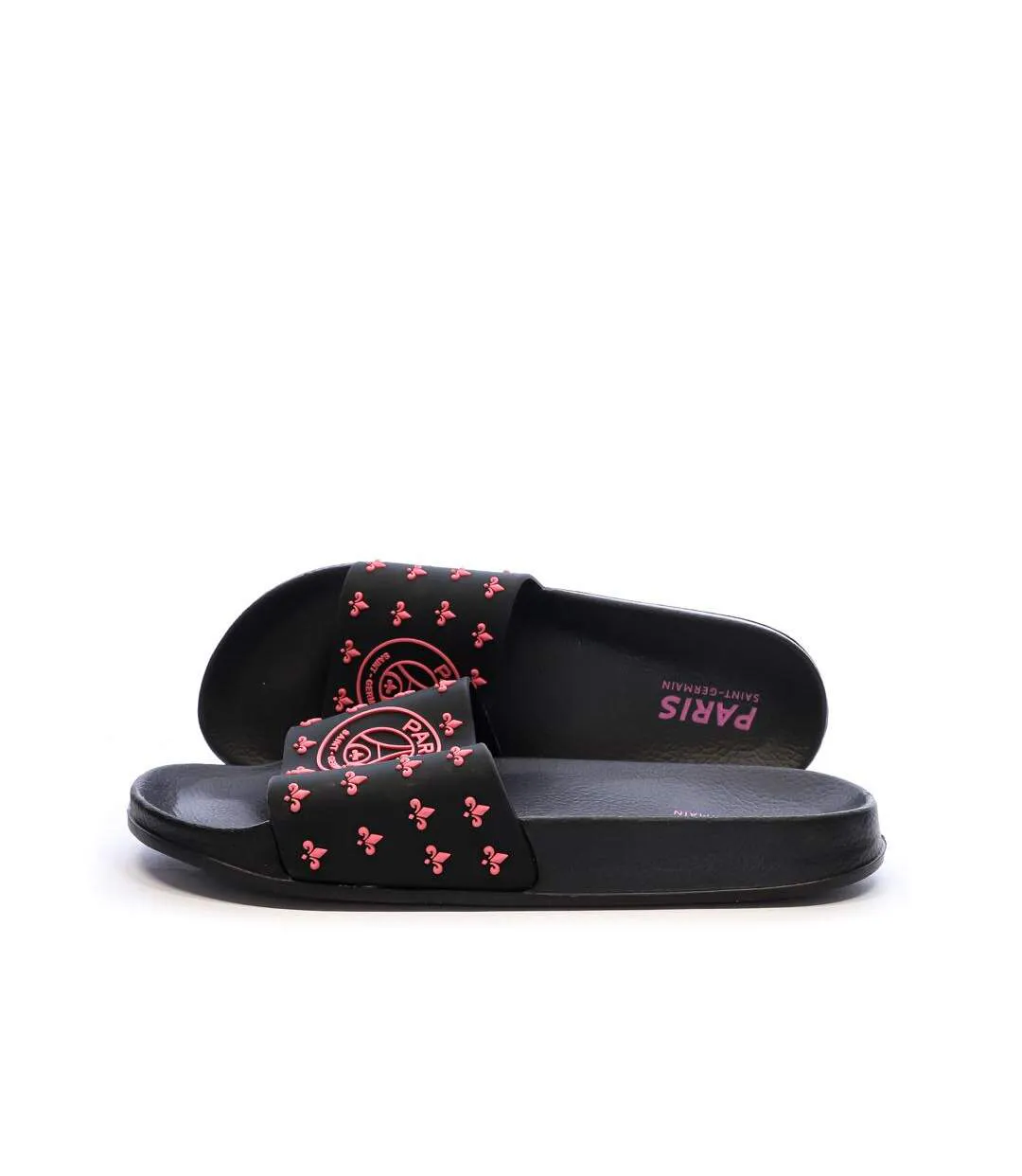 Claquettes noir/rose homme psg citral-1