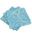 Lot de 3 serviettes table Jacquard SPIRALE