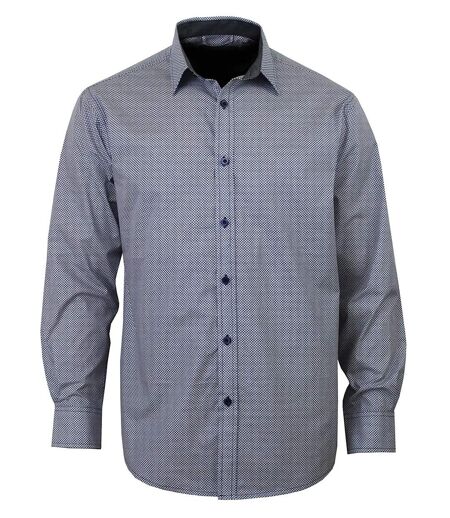 Chemise à carreaux manches longues à motifs CH4003