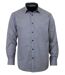 Chemise à carreaux manches longues à motifs CH4003-1