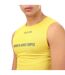 Mens Cycle Sleeveless Base Layer Top Yellow Skins-3