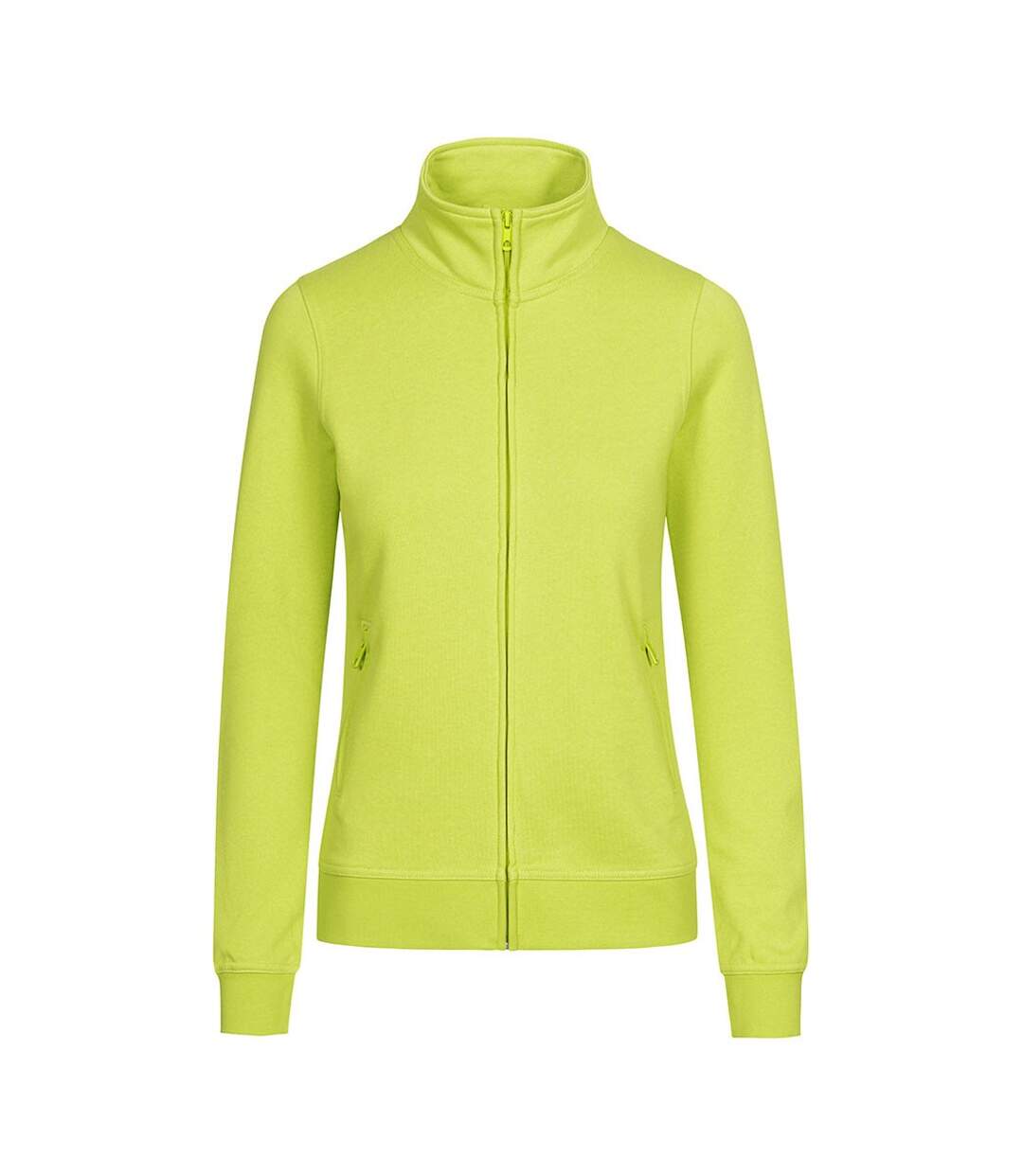 Veste De Survêtement Femme Vert Pomme Promodoro-1