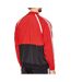 Veste Rouge/Noir Homme Adidas Track Top - M