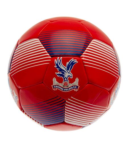 Crystal Palace FC - Ballon de foot (Rouge / Blanc / Bleu) (Taille 5) - UTTA10900