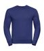 Sweat-shirt Authentique Pour Hommes Coupe Plus Fine Bleu Roi Russell-1