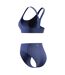Womens/ladies Quantum Splice Bikini Set Blue Speedo-4