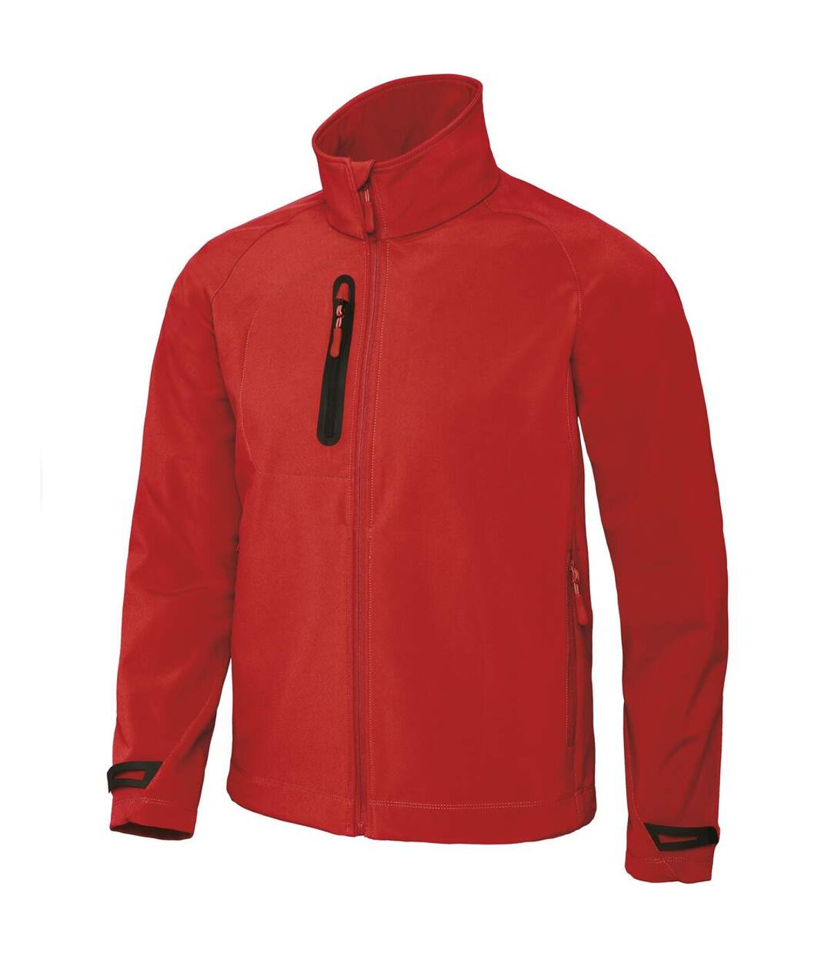 B&C Mens X-Lite 3 Layer Softshell Performance Jacket (Deep Red)
