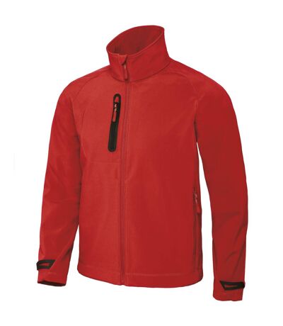 B&C Mens X-Lite 3 Layer Softshell Performance Jacket (Deep Red) - UTRW3036