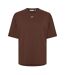T-shirt Motif/style Imprimé Flèche Homme Marron Crème Off-White-2
