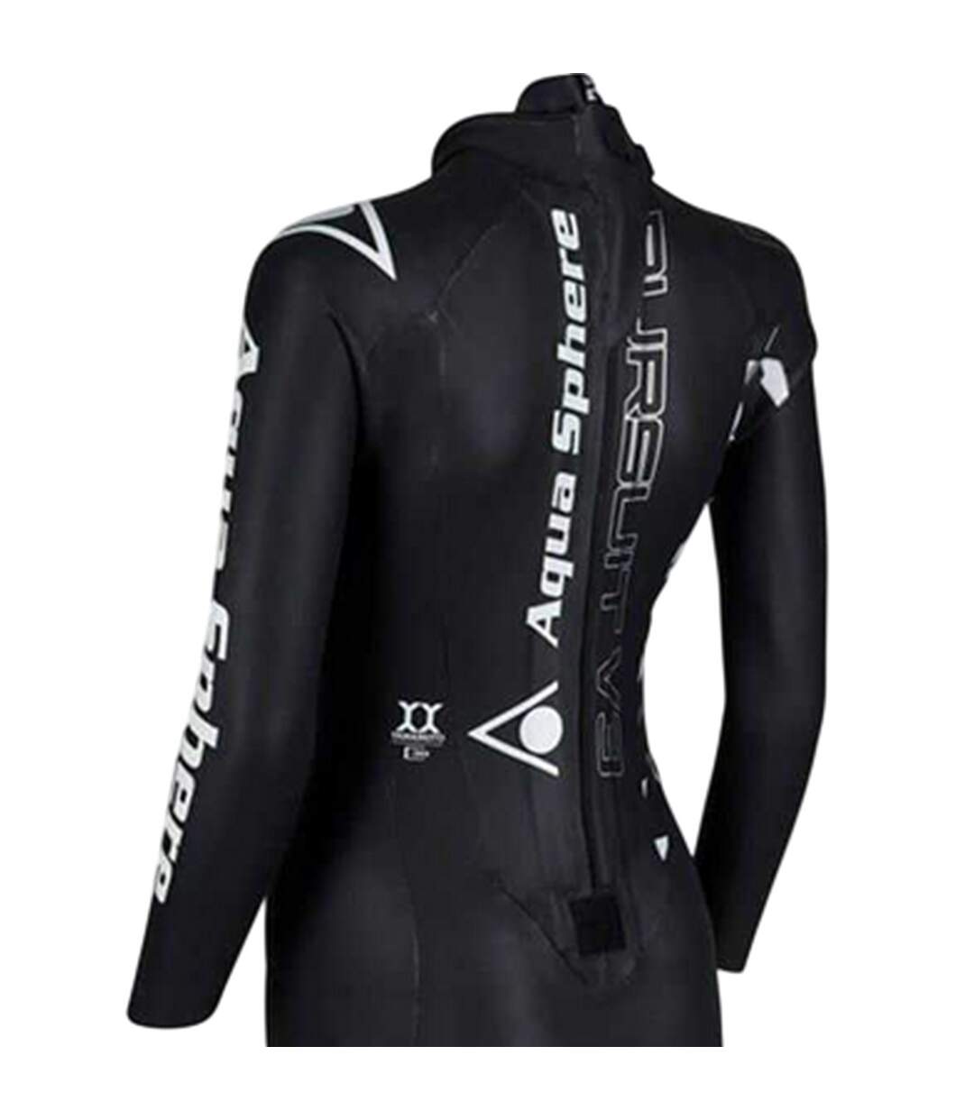 Combinaison De Plongée Intégrale Motif/style Imprimé Graphique Femme Noir Imprimé Aquasphere-3