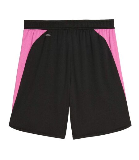 Mens Liga Football Shorts Pink Black Puma