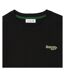 T-Shirt marine femme lacoste sigle-2