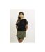 Top manches courtes motifs dentelle FLORIE - Dona X Lisa-1