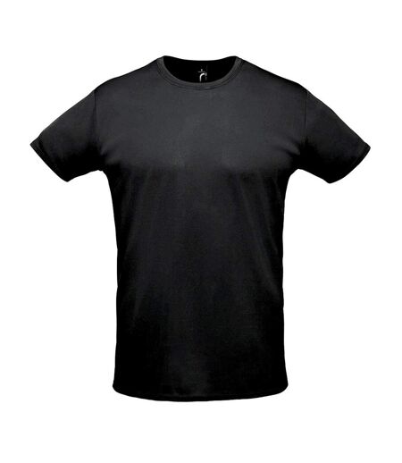 T-shirt Sprint Adulte Noir SOLS