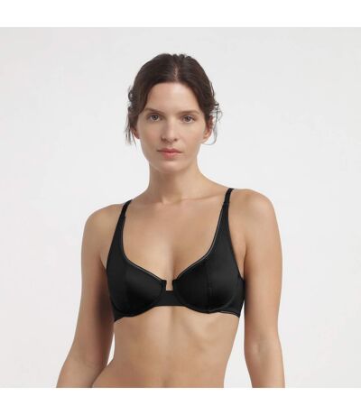 Soutien-gorge bandeau en microfibre satinée Dim Chéri