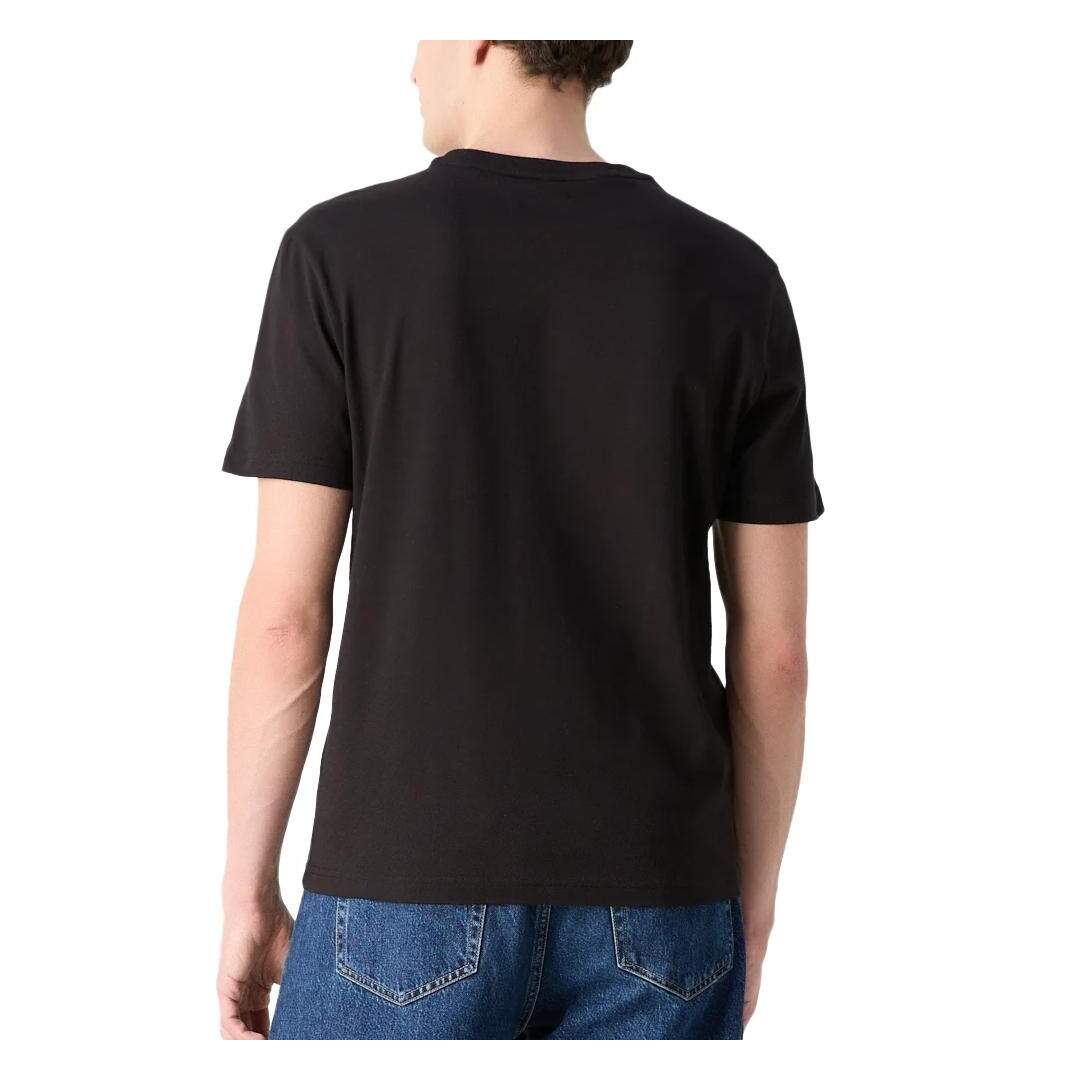 T-shirt Noir Homme Calvin Klein Jeans Chest - L-2