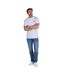 Mens Crest T-shirt White Raging Bull-1