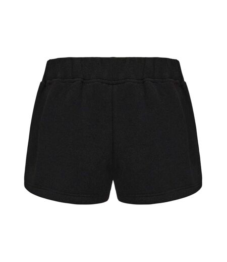 Womens/ladies Fleece Shorts Black Slazenger
