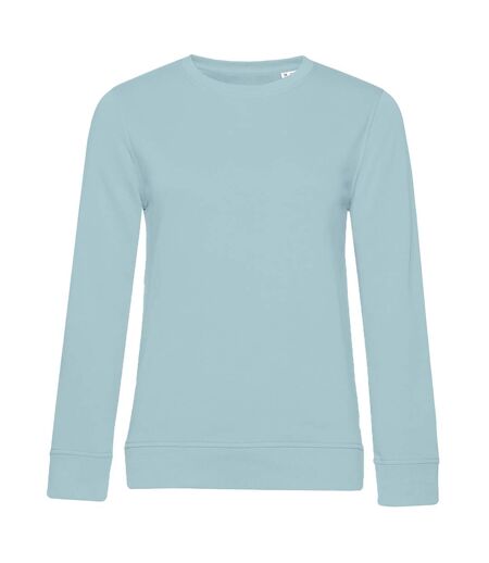 B&C Womens/Ladies Organic Sweatshirt (Duck Egg Blue) - UTBC4721