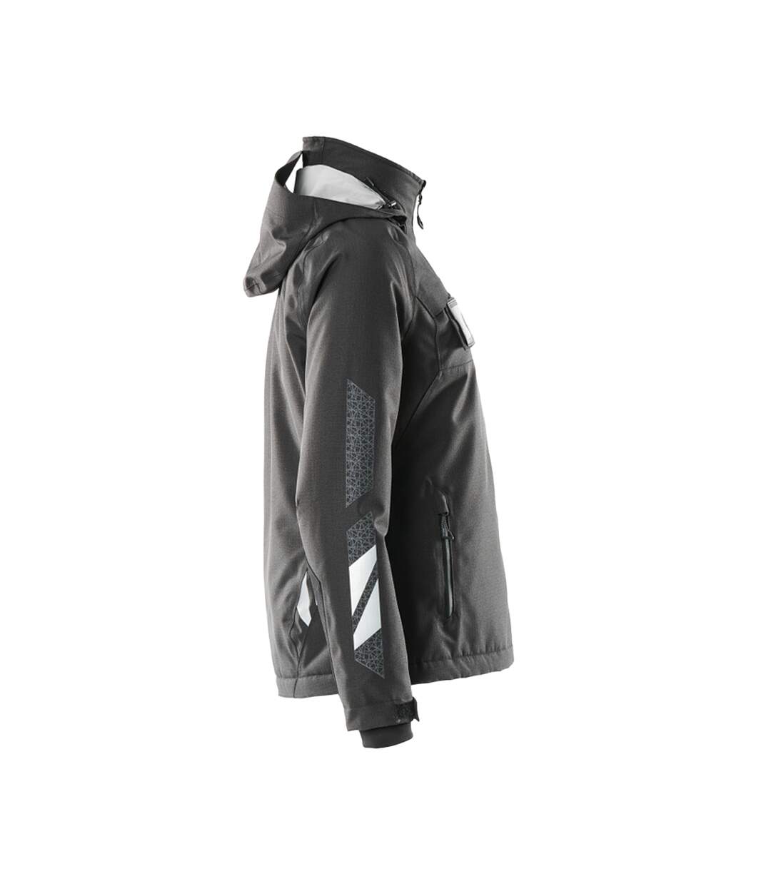 Womens/ladies Accelerate Shell Jacket Black Mascot-4