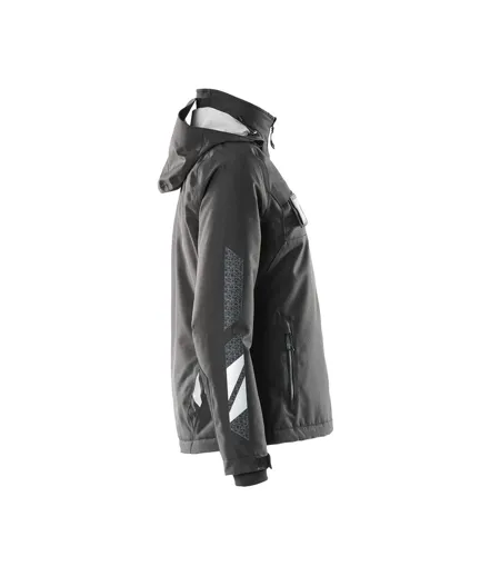 Womens/ladies Accelerate Shell Jacket Black Mascot