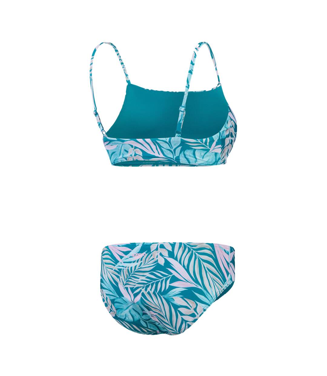 Maillot De Bain 2 Pièces Femme Bleu Rose Speedo-3